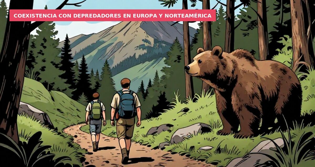 Coexistencia con depredadores en Europa y Norteamérica