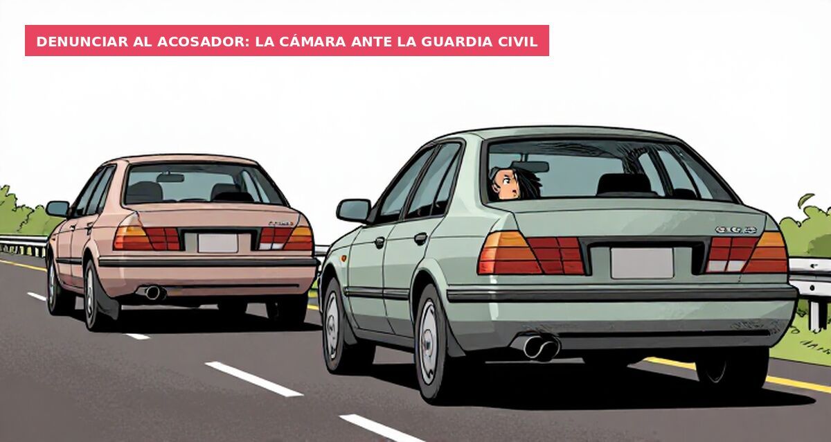 Denunciar al acosador: la cámara ante la Guardia Civil