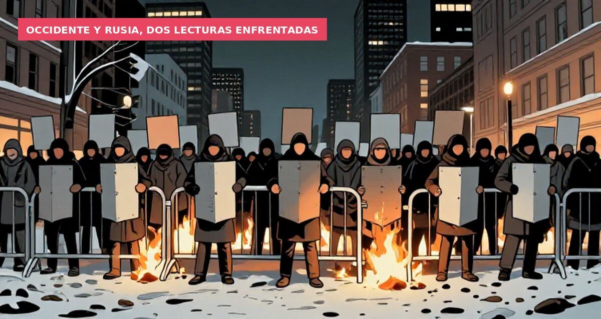 Occidente y Rusia, dos lecturas enfrentadas