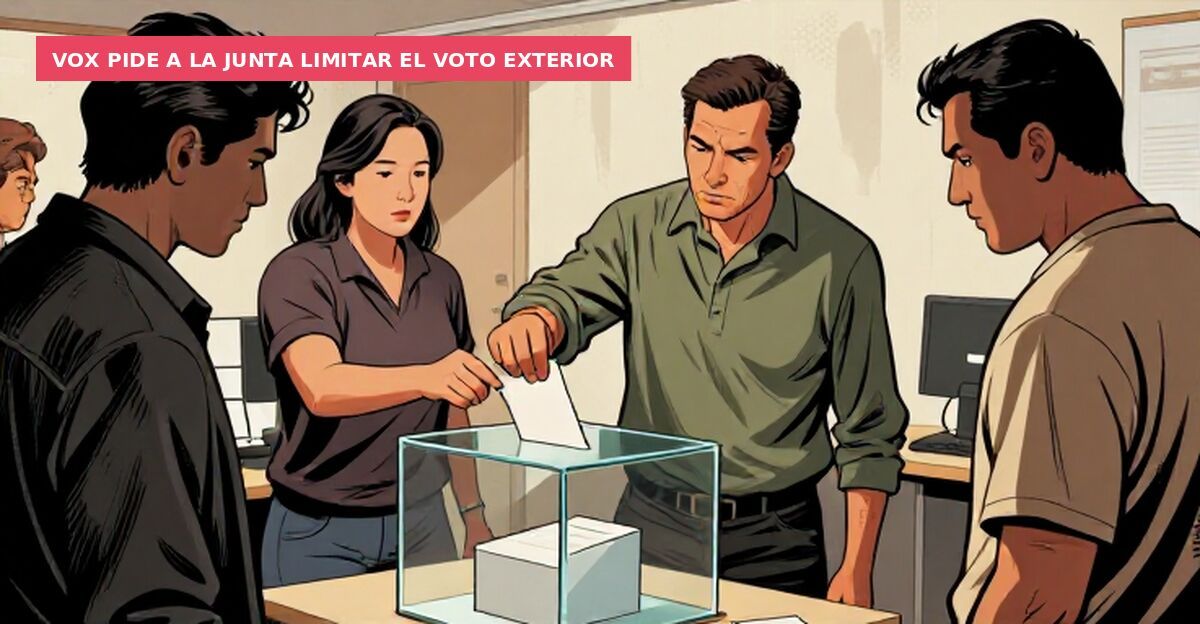 Vox pide a la Junta limitar el voto exterior