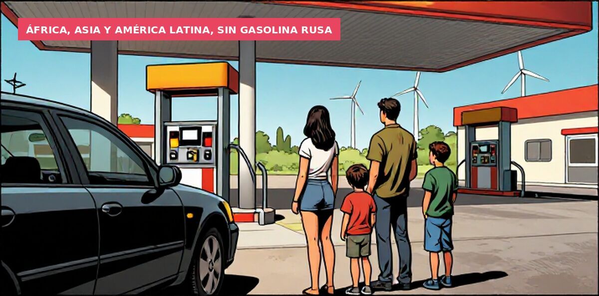 África, Asia y América Latina, sin gasolina rusa