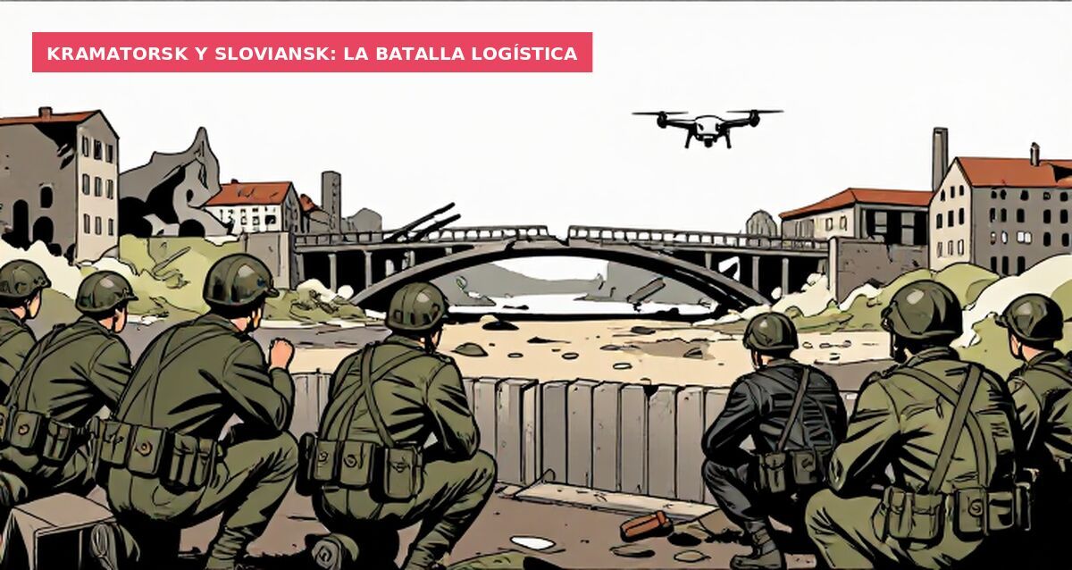Kramatorsk y Sloviansk: la batalla logística