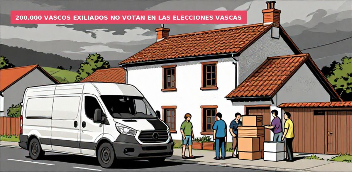 200.000 vascos exiliados no votan en las elecciones vascas