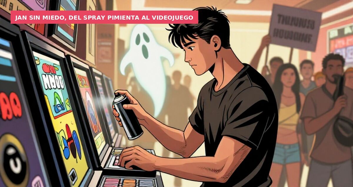 Jan sin miedo, del spray pimienta al videojuego