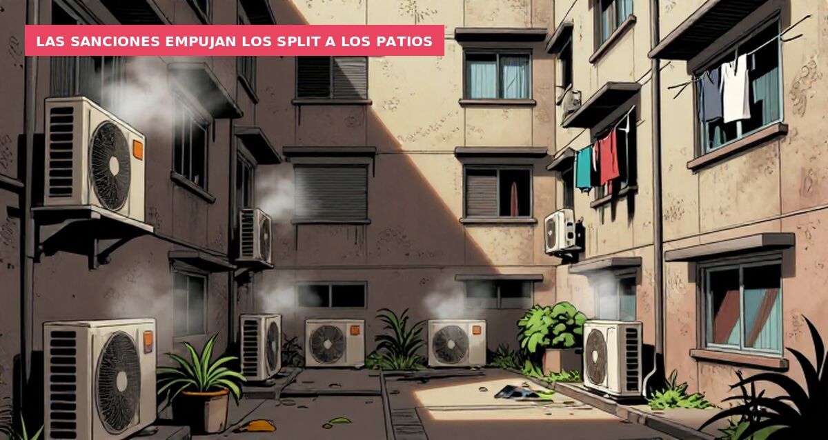 Las sanciones empujan los split a los patios