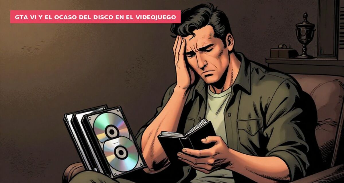 GTA VI y el ocaso del disco en el videojuego