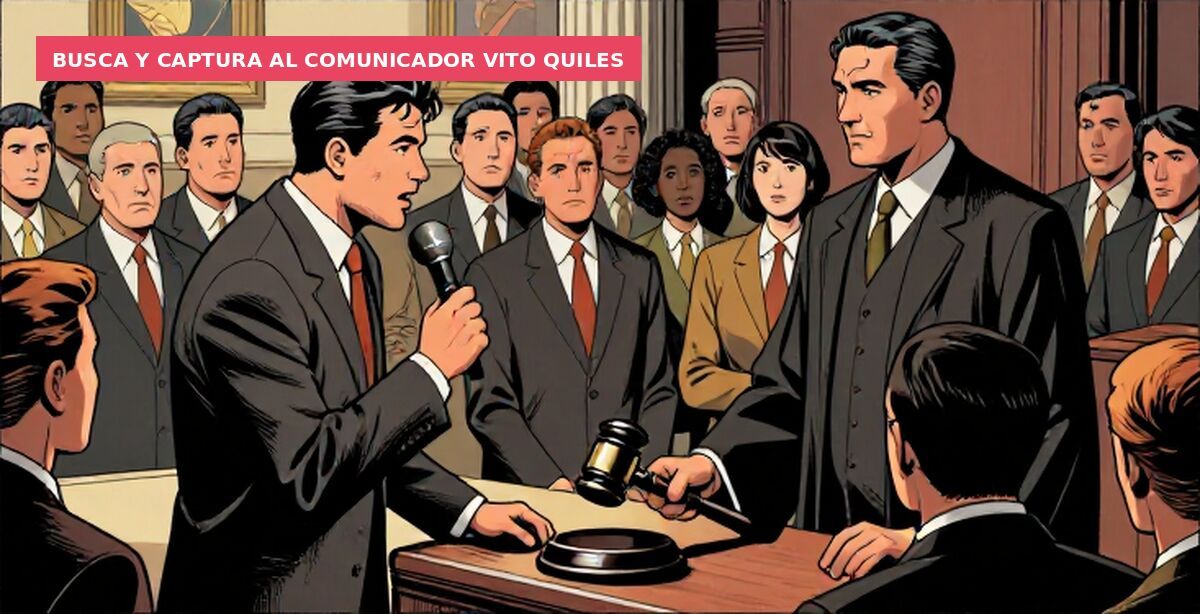 Busca y captura al comunicador Vito Quiles