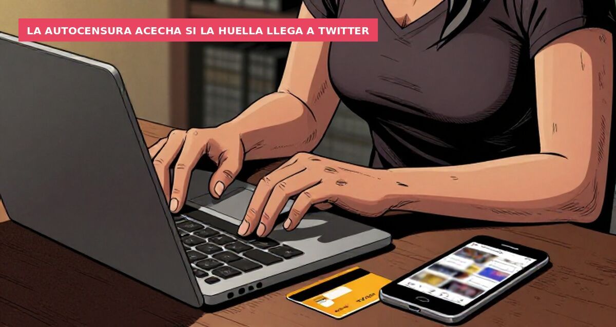 La autocensura acecha si la huella llega a Twitter