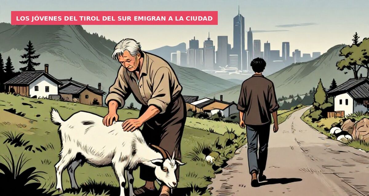 Los jóvenes del Tirol del Sur emigran a la ciudad