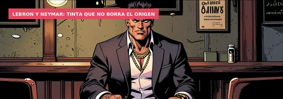 LeBron y Neymar: tinta que no borra el origen