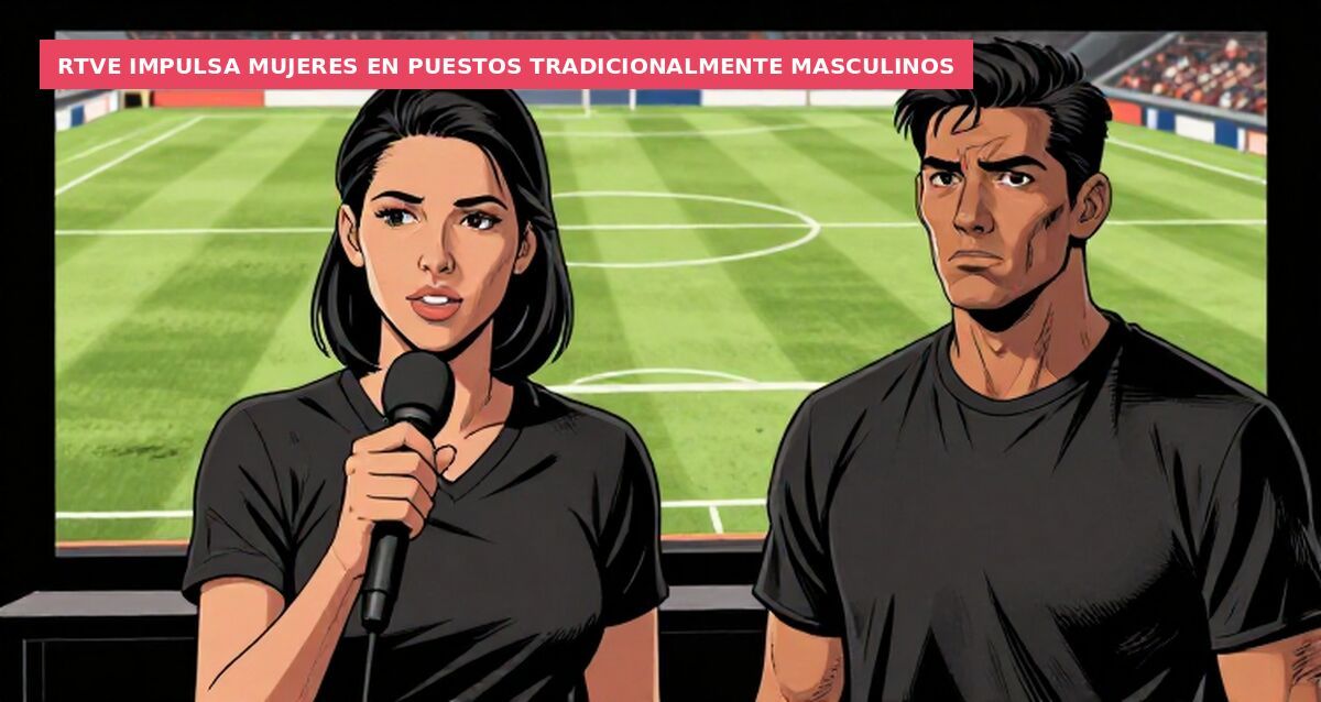 RTVE impulsa mujeres en puestos tradicionalmente masculinos