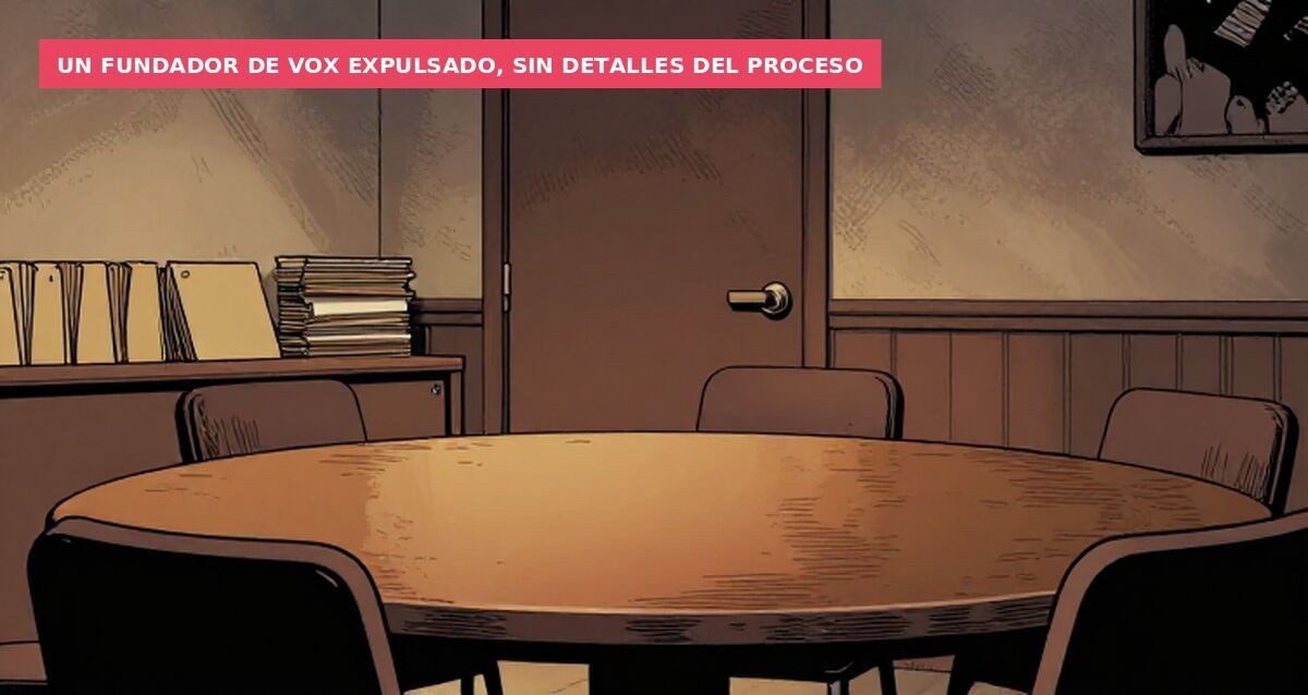Un fundador de Vox expulsado, sin detalles del proceso