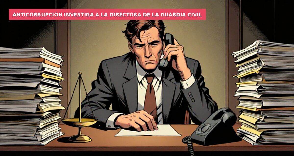 Anticorrupción investiga a la directora de la Guardia Civil