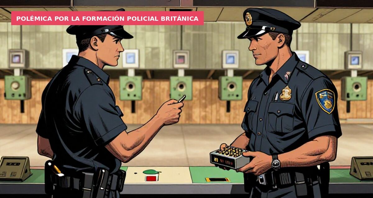 Polémica por la formación policial británica