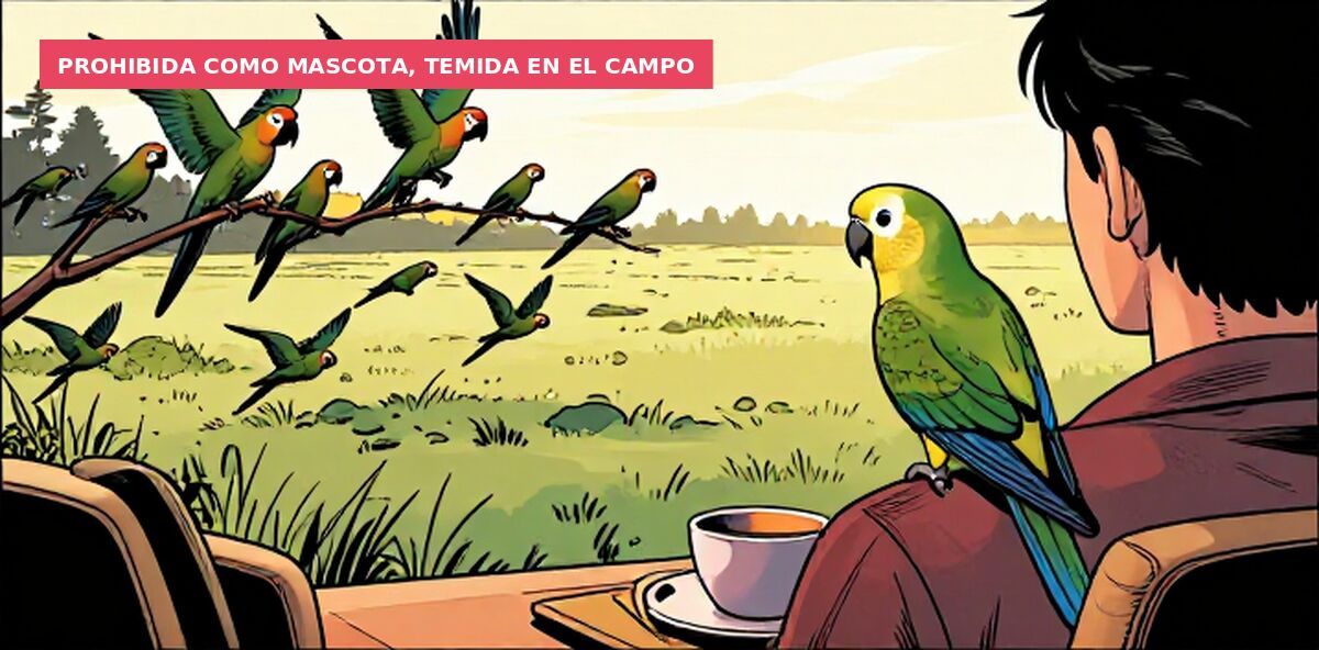 Prohibida como mascota, temida en el campo