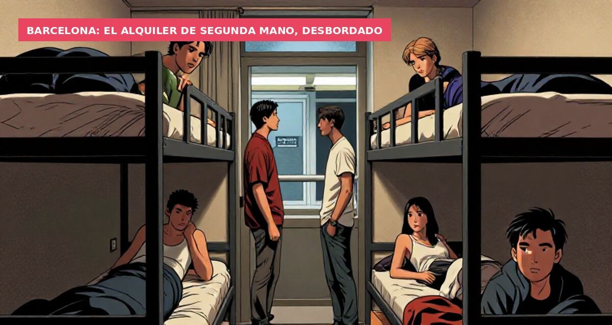 Barcelona: el alquiler de segunda mano, desbordado