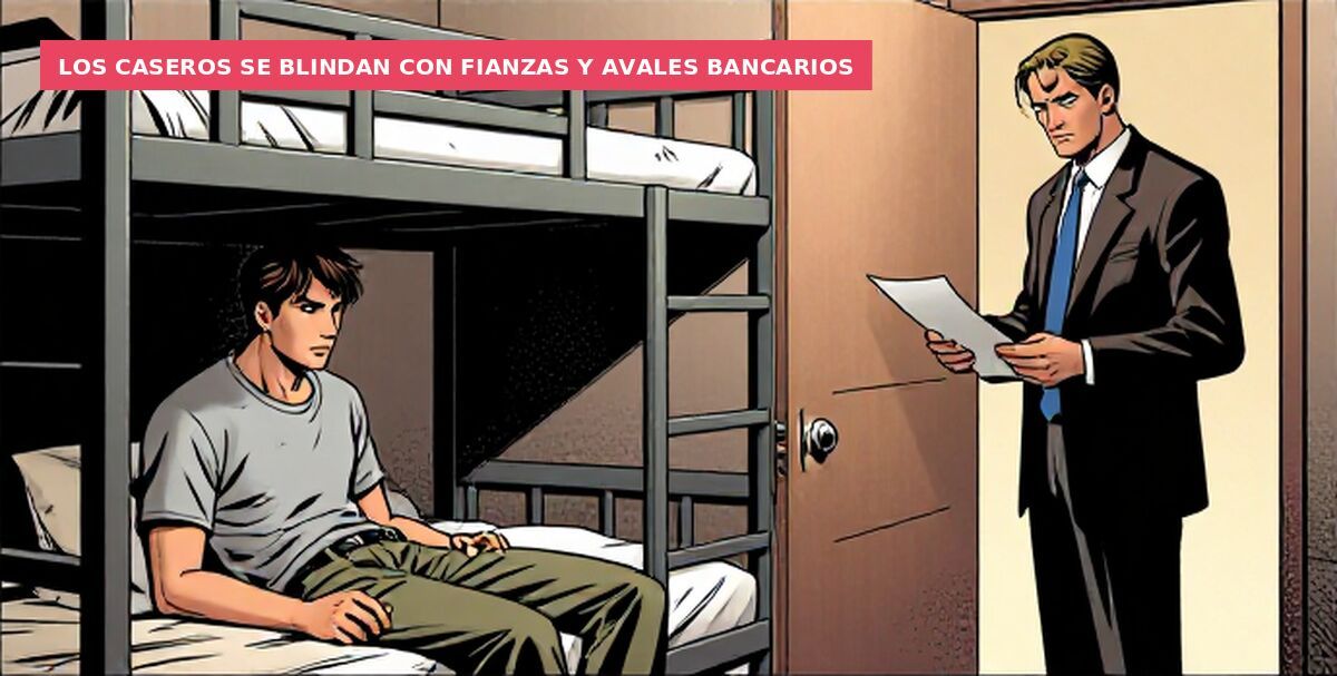 Los caseros se blindan con fianzas y avales bancarios