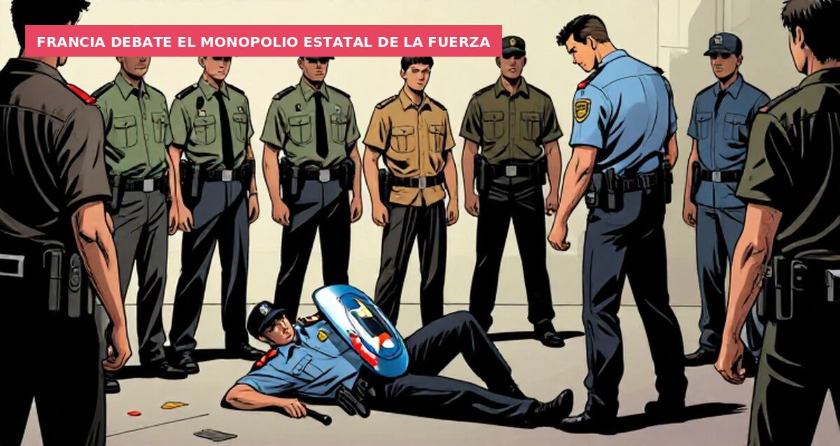 Francia debate el monopolio estatal de la fuerza