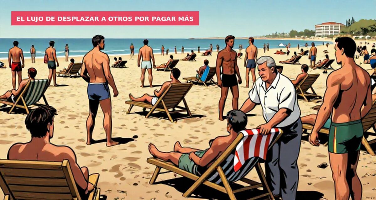 El lujo de desplazar a otros por pagar más