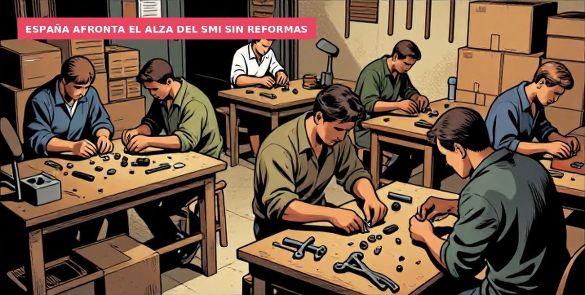 España afronta el alza del SMI sin reformas