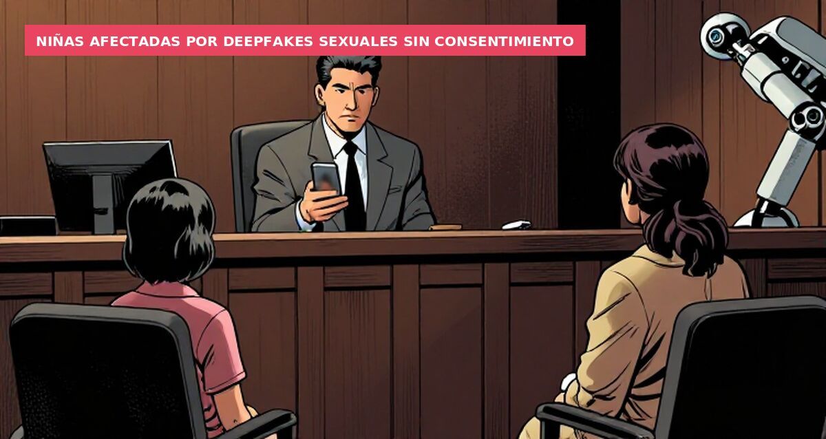 Niñas afectadas por deepfakes sexuales sin consentimiento