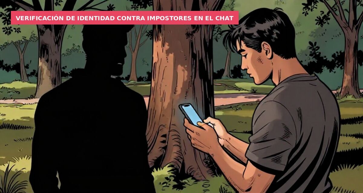Verificación de identidad contra impostores en el chat