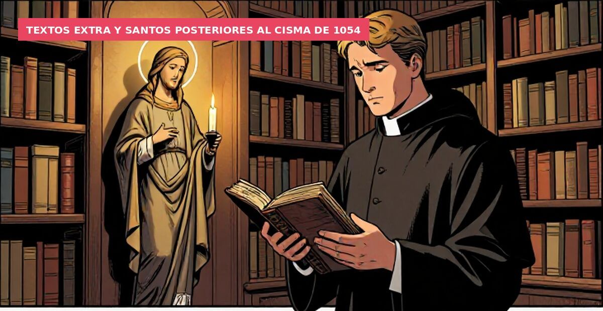 Textos extra y santos posteriores al cisma de 1054