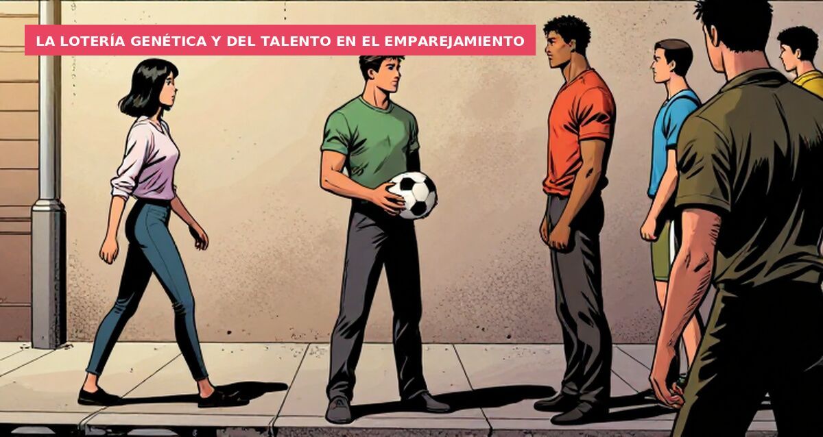 La lotería genética y del talento en el emparejamiento