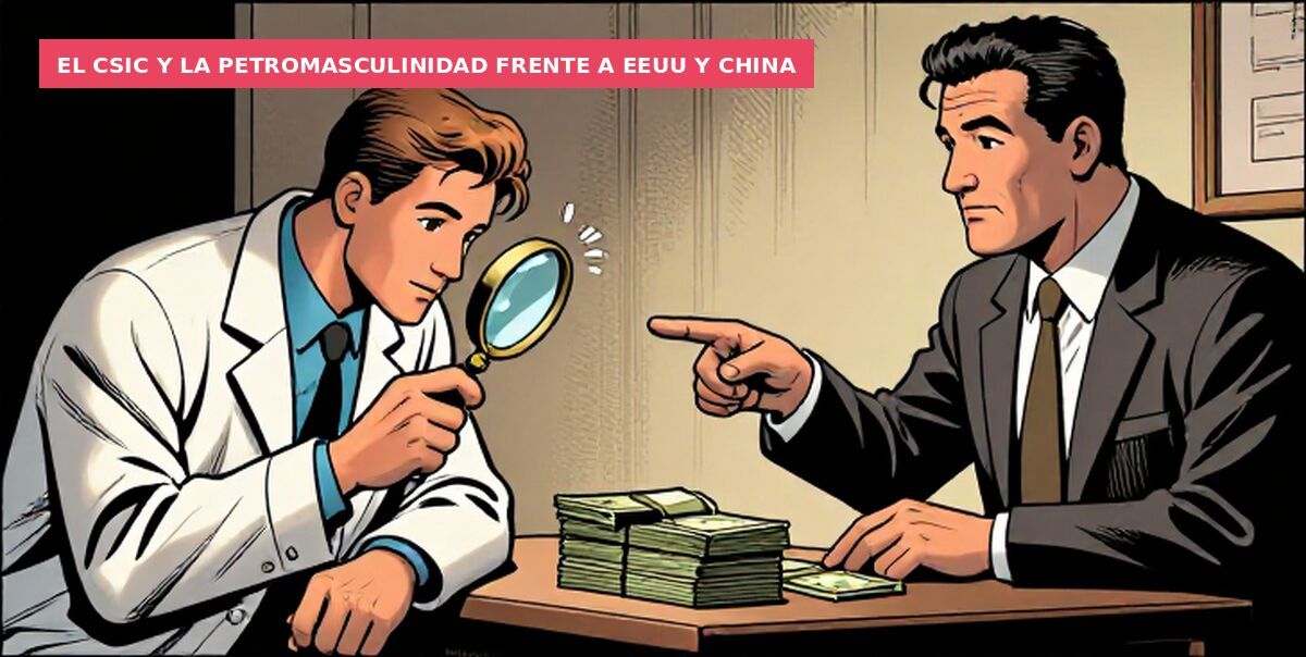 El CSIC y la petromasculinidad frente a EEUU y China