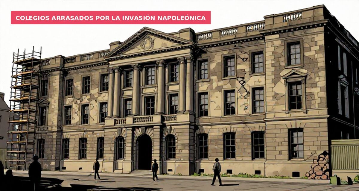 Colegios arrasados por la invasión napoleónica