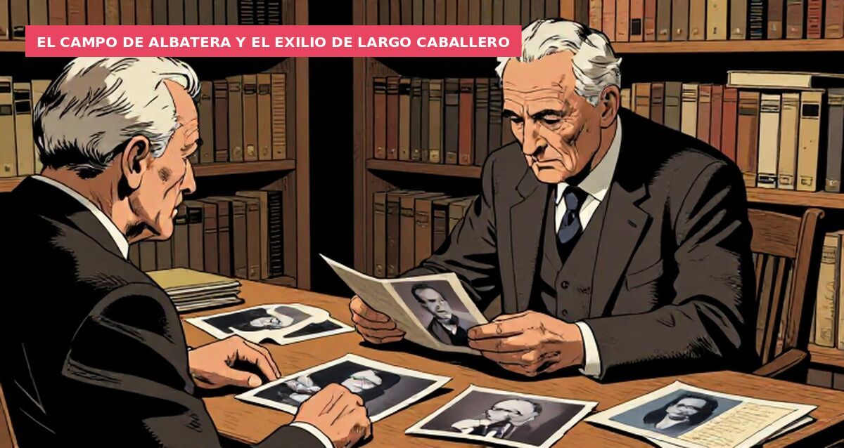 El campo de Albatera y el exilio de Largo Caballero