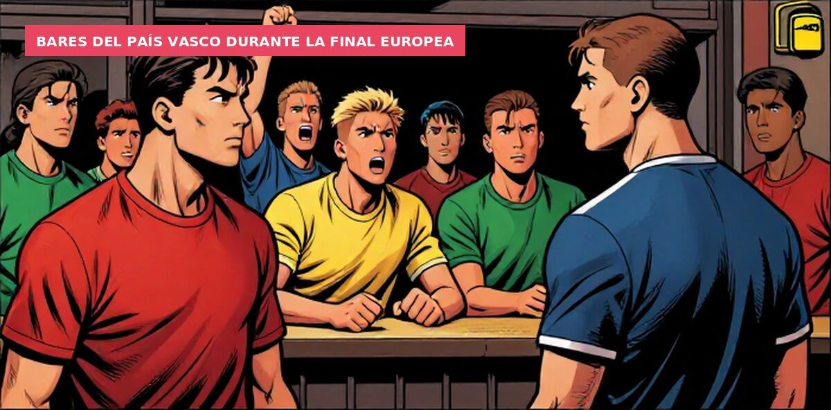 Bares del País Vasco durante la final europea