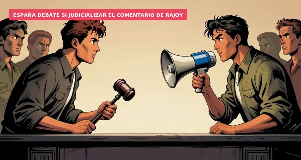 España debate si judicializar el comentario de Rajoy