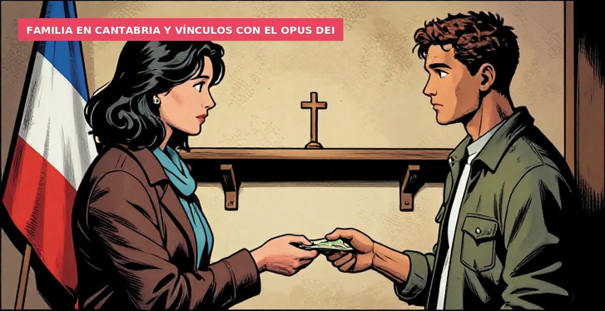 Familia en Cantabria y vínculos con el Opus Dei