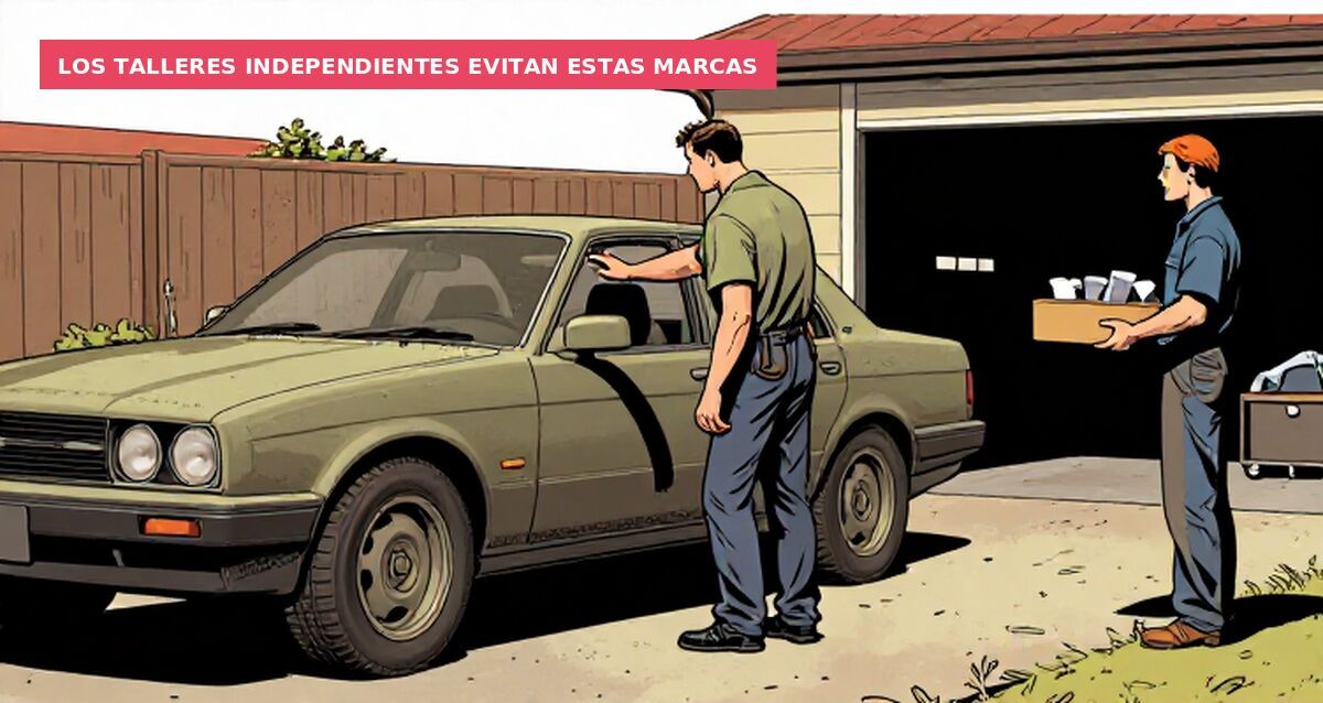 Los talleres independientes evitan estas marcas