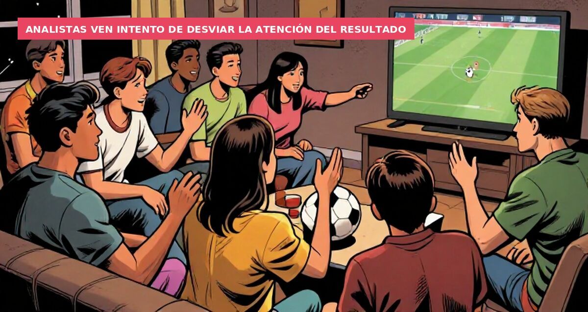 Analistas ven intento de desviar la atención del resultado