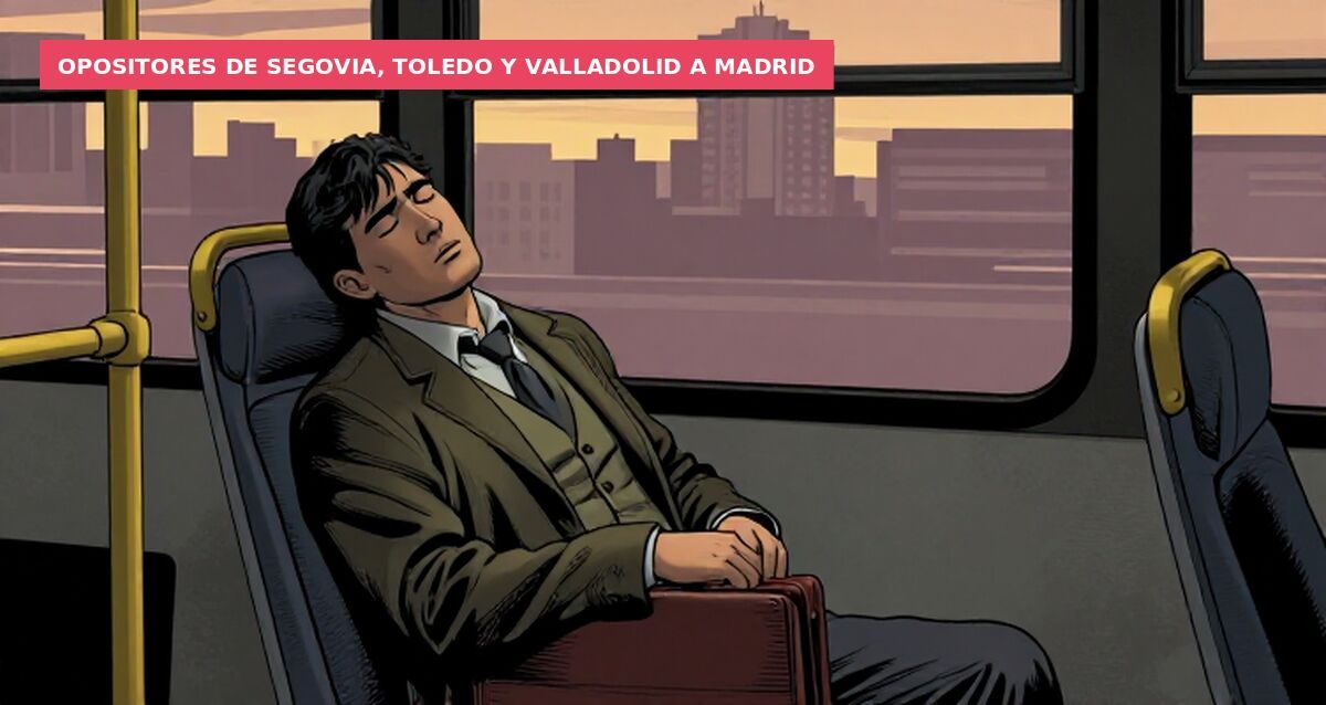 Opositores de Segovia, Toledo y Valladolid a Madrid