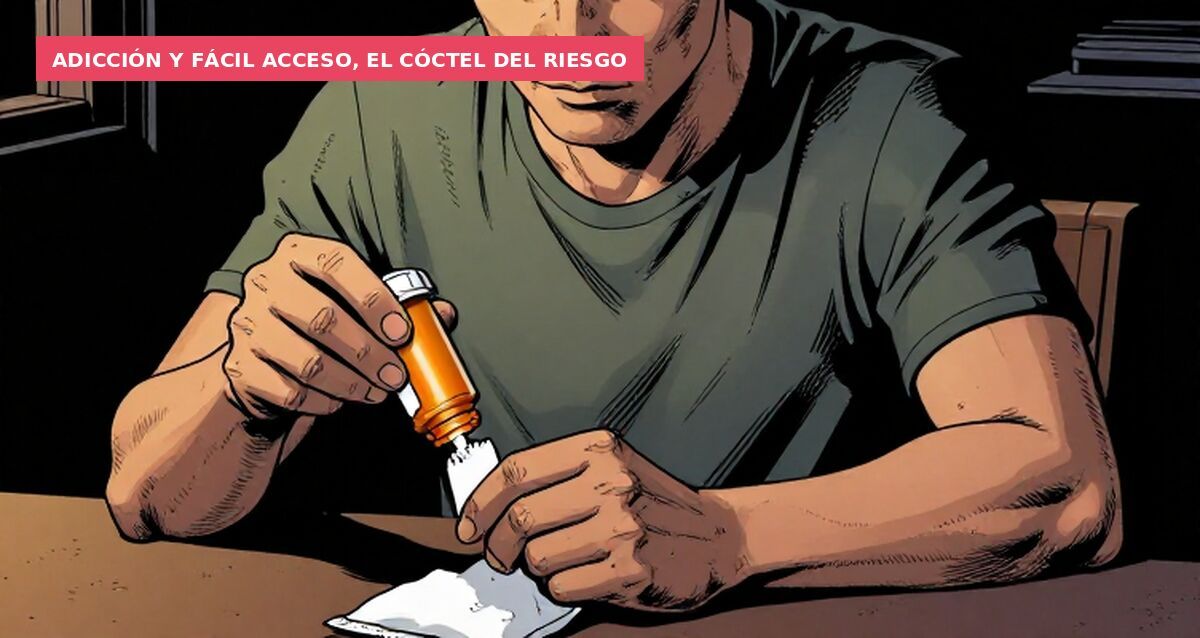 Adicción y fácil acceso, el cóctel del riesgo