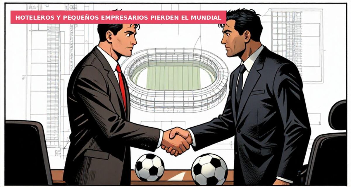 Hoteleros y pequeños empresarios pierden el Mundial