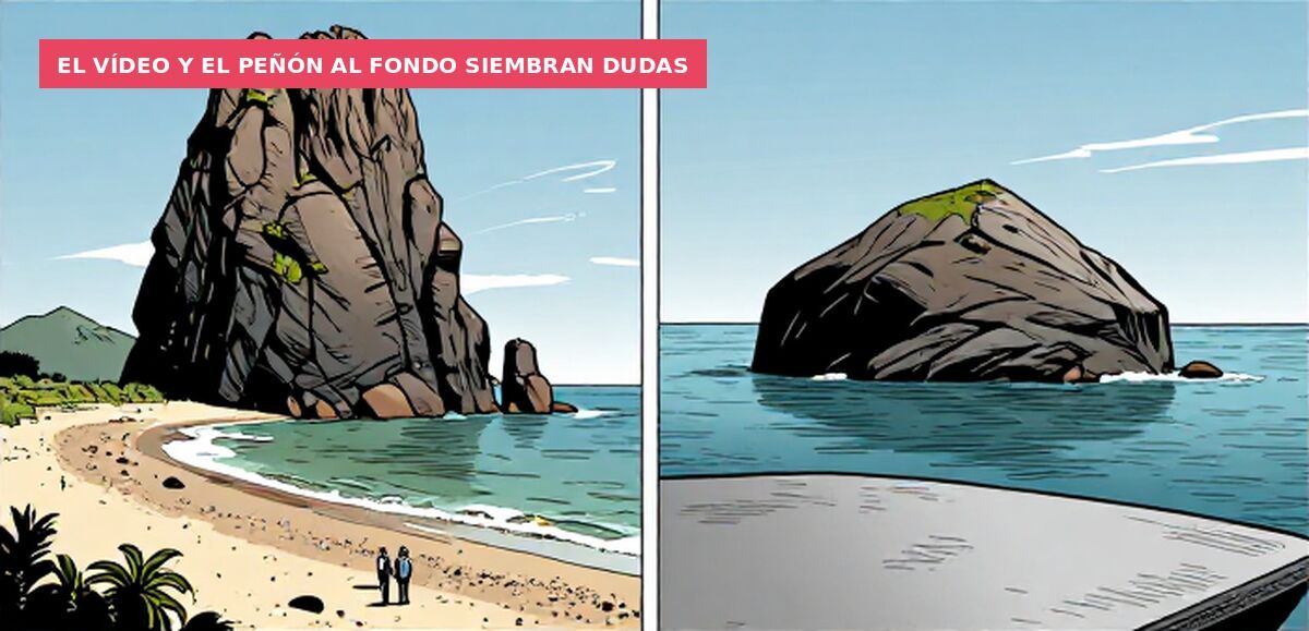 El vídeo y el Peñón al fondo siembran dudas