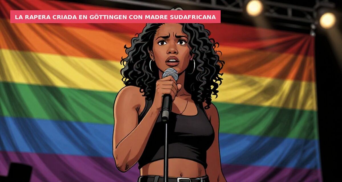 La rapera criada en Göttingen con madre sudafricana