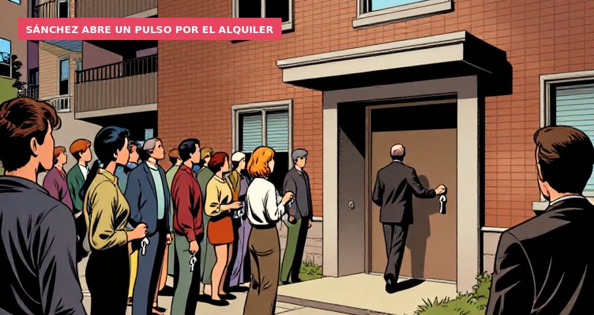 Sánchez abre un pulso por el alquiler