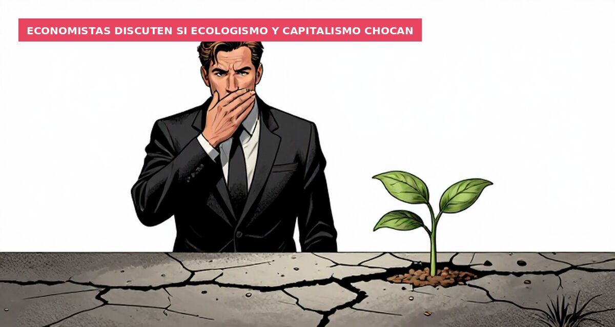 Economistas discuten si ecologismo y capitalismo chocan