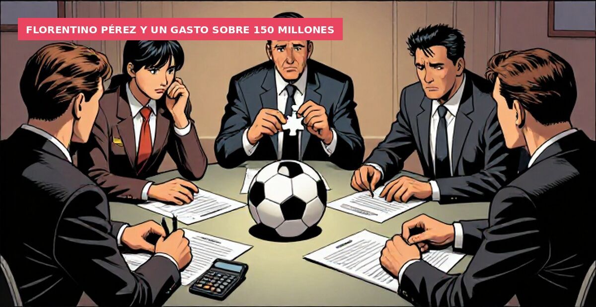 Florentino Pérez y un gasto sobre 150 millones