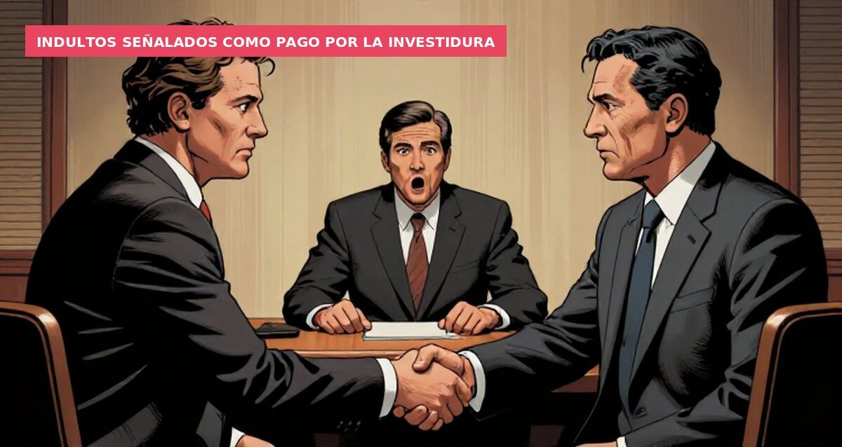 Indultos señalados como pago por la investidura