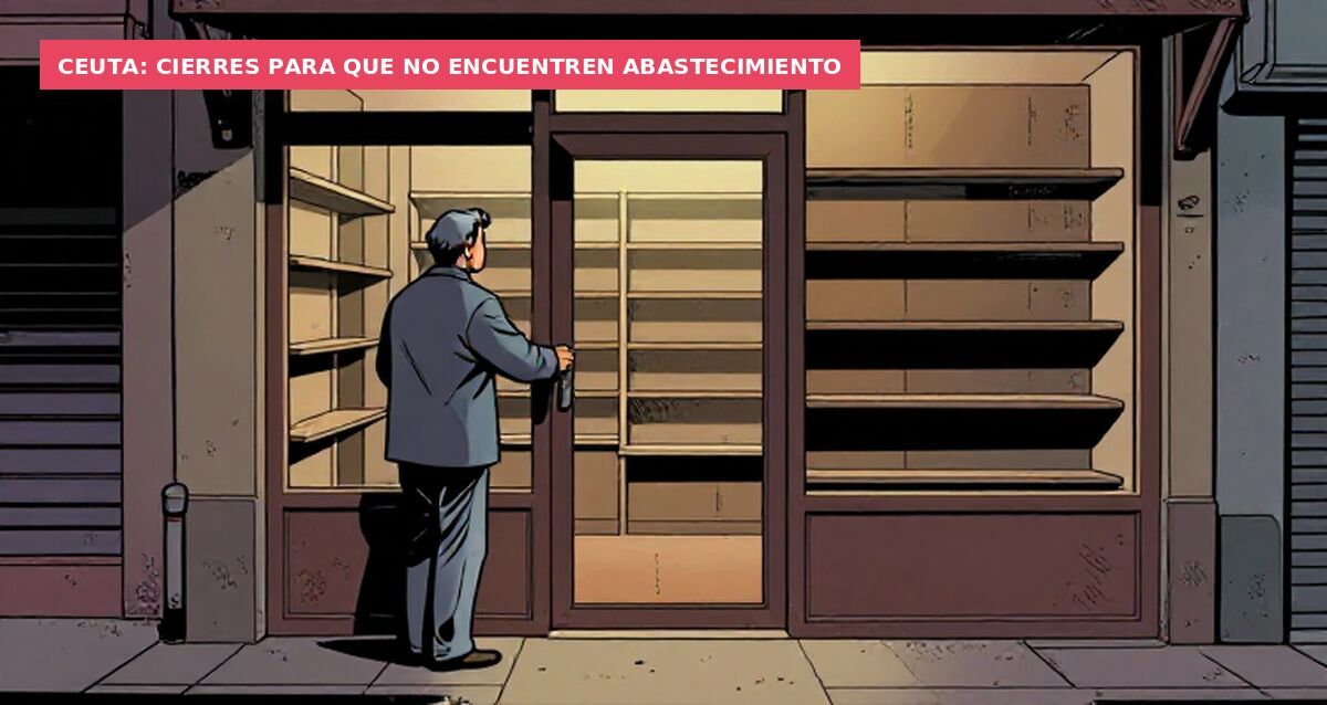 Ceuta: cierres para que no encuentren abastecimiento