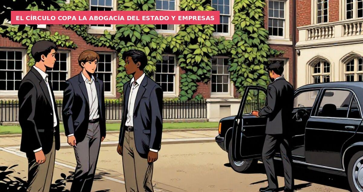 El círculo copa la Abogacía del Estado y empresas