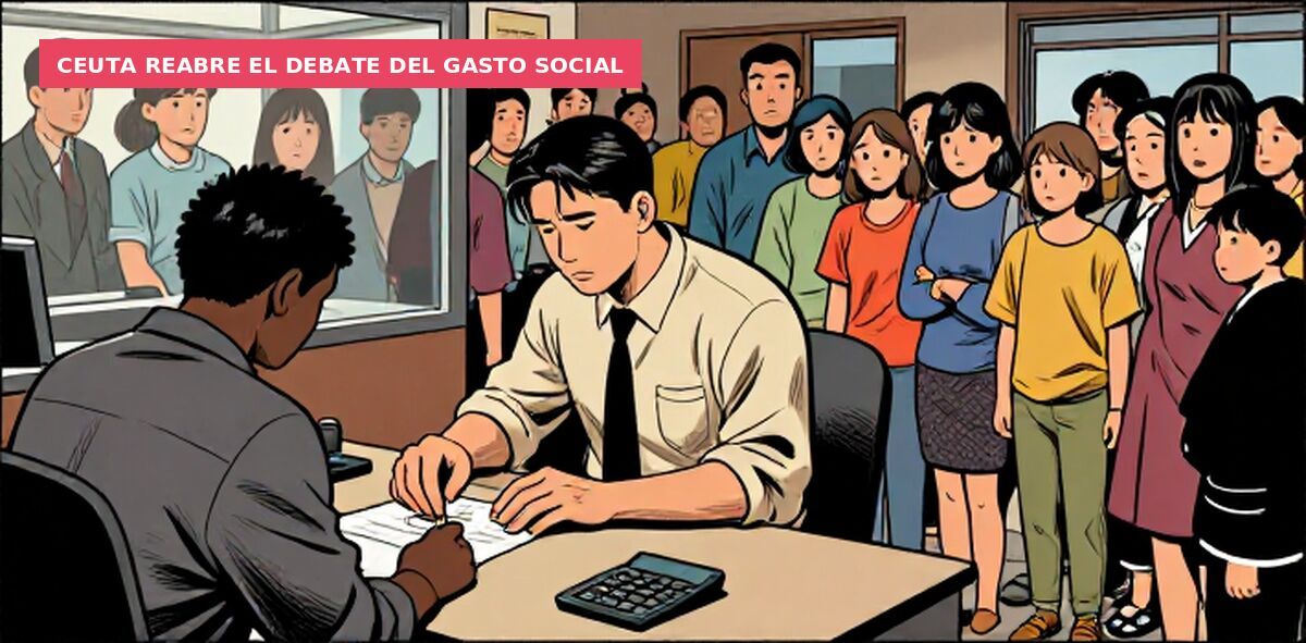 Ceuta reabre el debate del gasto social