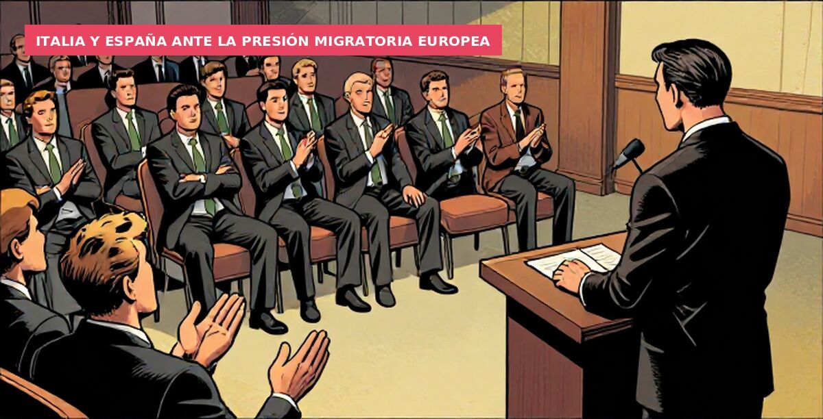 Italia y España ante la presión migratoria europea