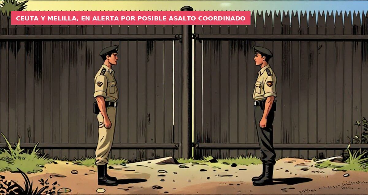 Ceuta y Melilla, en alerta por posible asalto coordinado